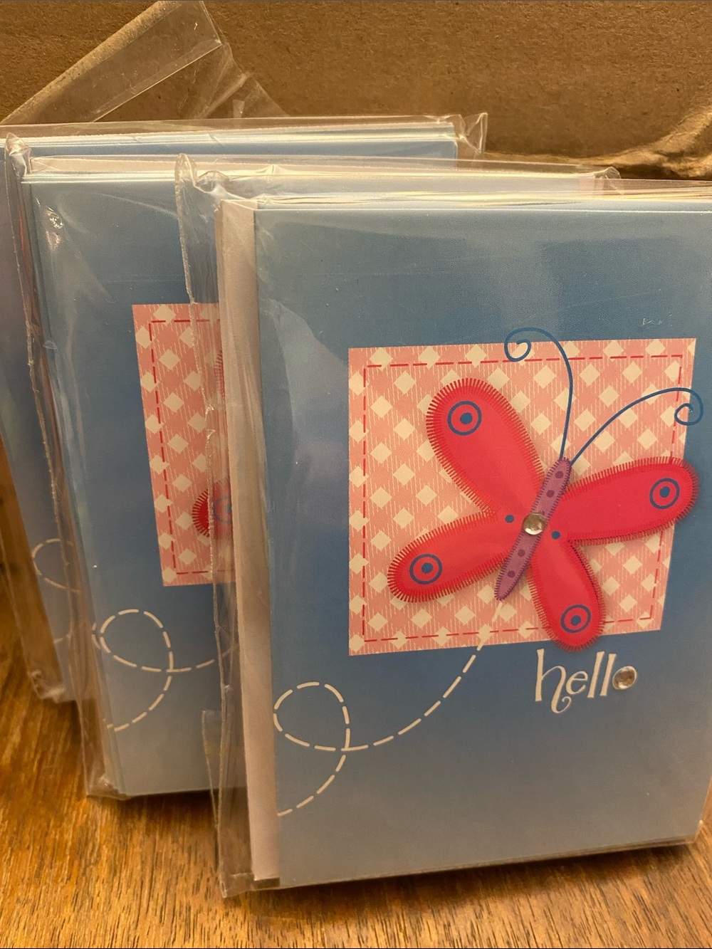 FREE Butterfly Notecards